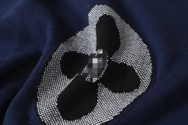 Louis Vuitton Checkerboard Knit T-Shirt White - 32