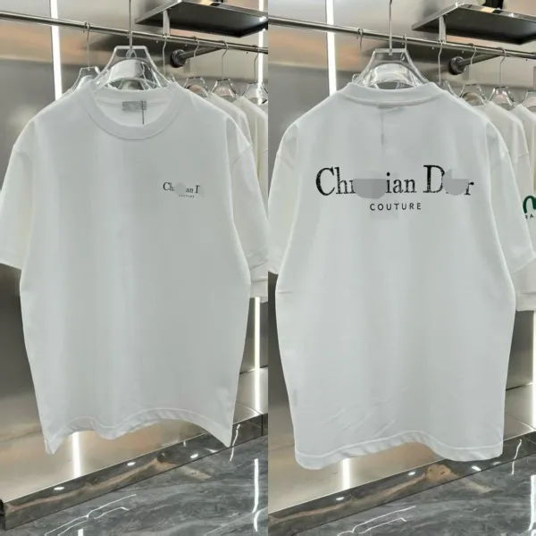 Dior DIOO Graphic Print White T-Shirt - 3