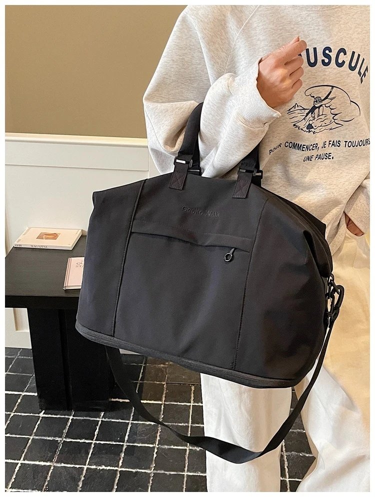 Design Gecko Walk Travel Duffle Bag Light Gray Travel Bags - 38