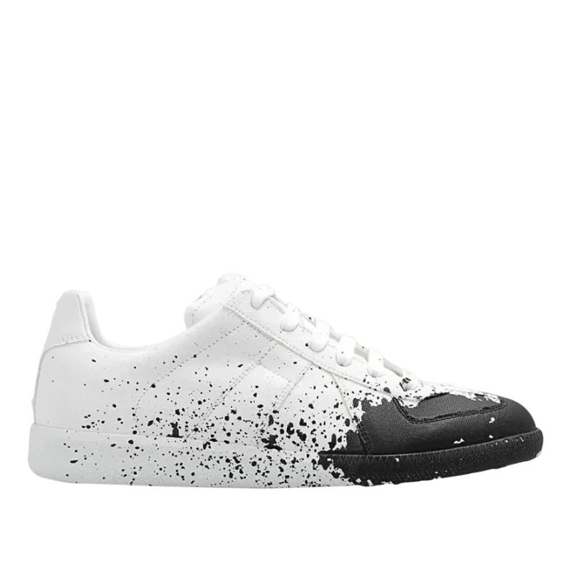 Maison Margiela Tabi Sneaker Splatter White / Black Sneakers