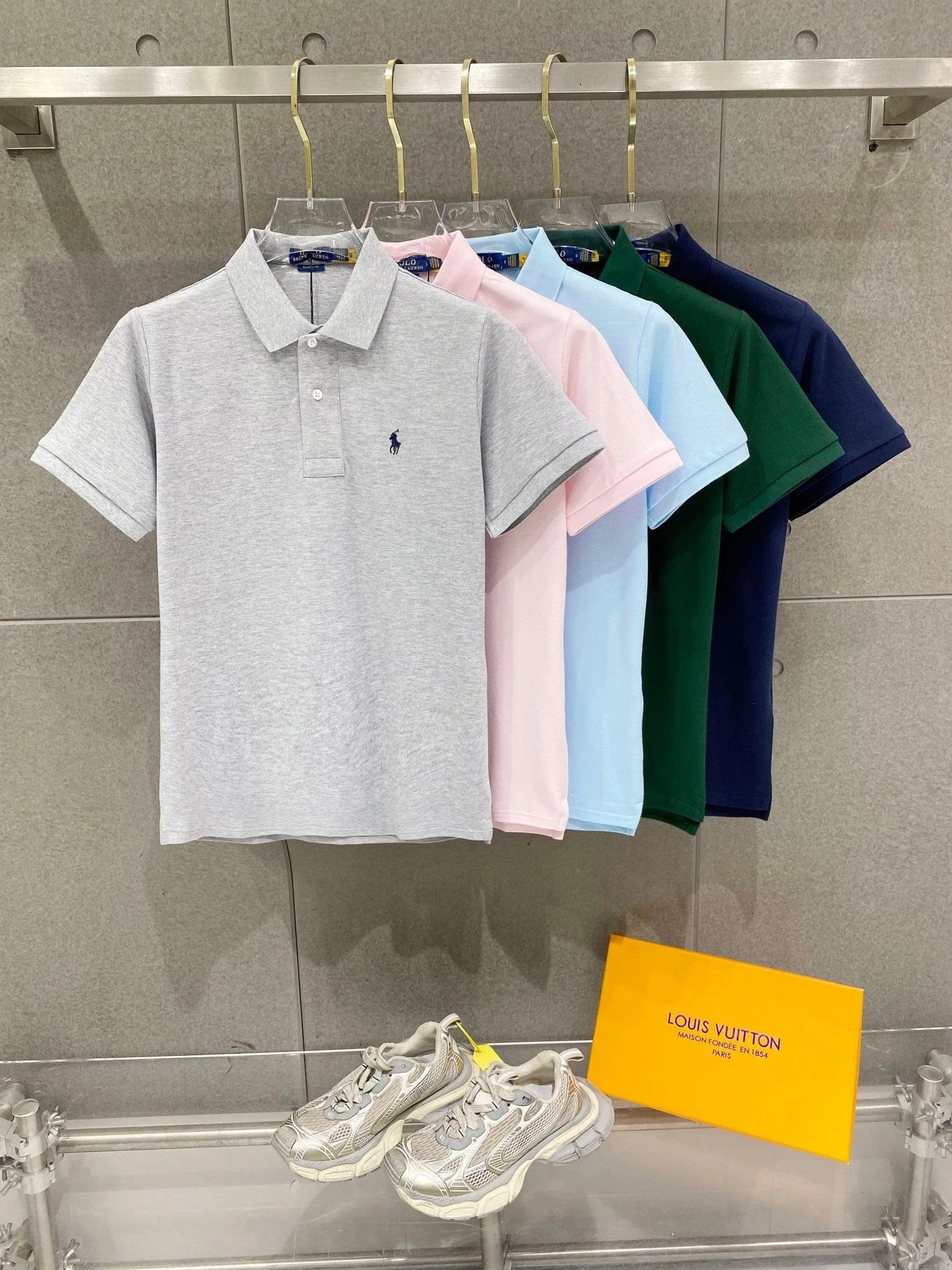 Lacoste Classic Polo Gray Polo Shirt - 12
