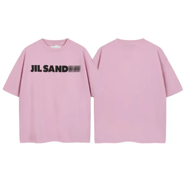 Jil Sander JIL SAND# Pink Oversized T-Shirt - 1