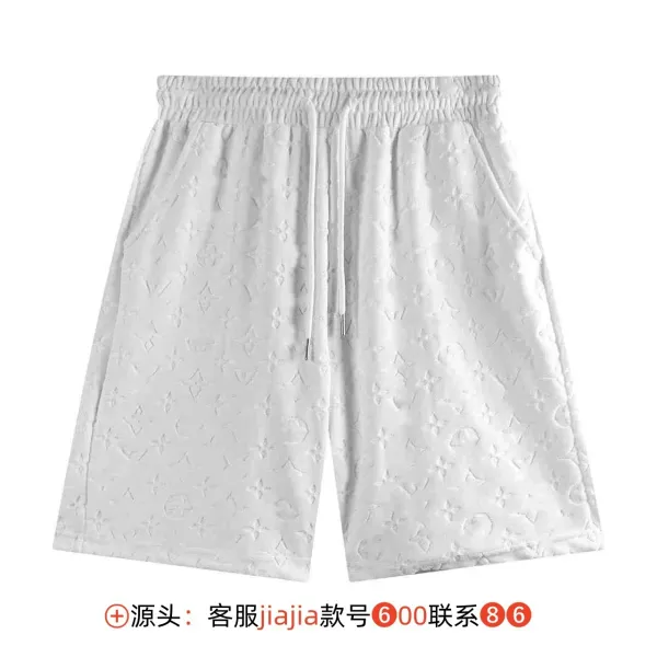 Louis Vuitton Monogram Jacquard Shorts White - 1