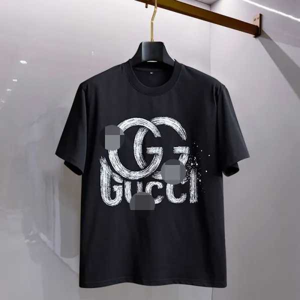Gucci GG Graffiti Print White T-Shirt - 6