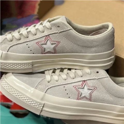 Converse One Star Black Suede Sneakers - 5