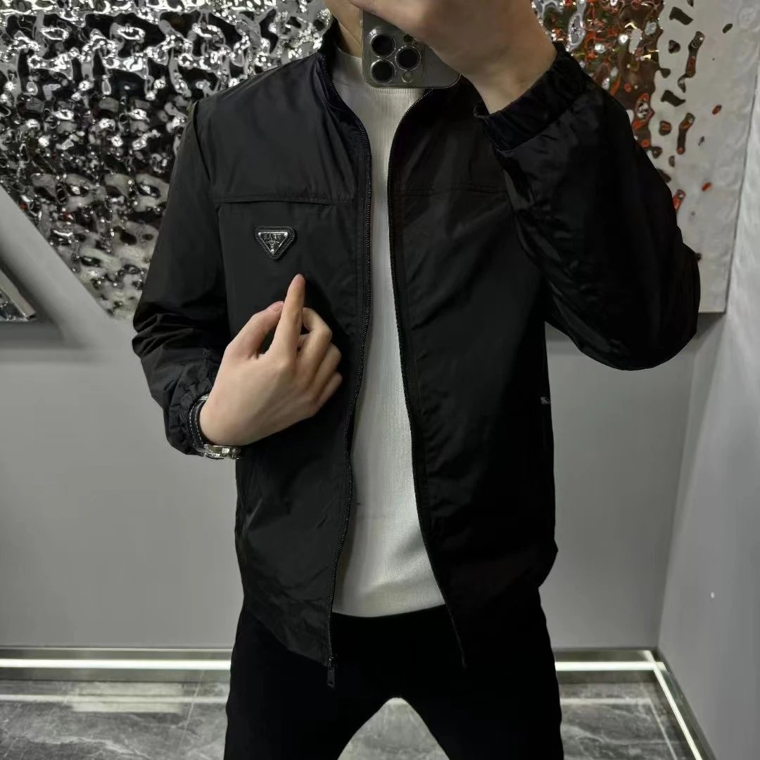 Prada Re-Nylon Jacket Black Outerwear - 4