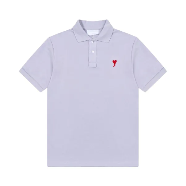 Comme des Garçons Play Heart Logo Black Polo Polo Shirt - 22