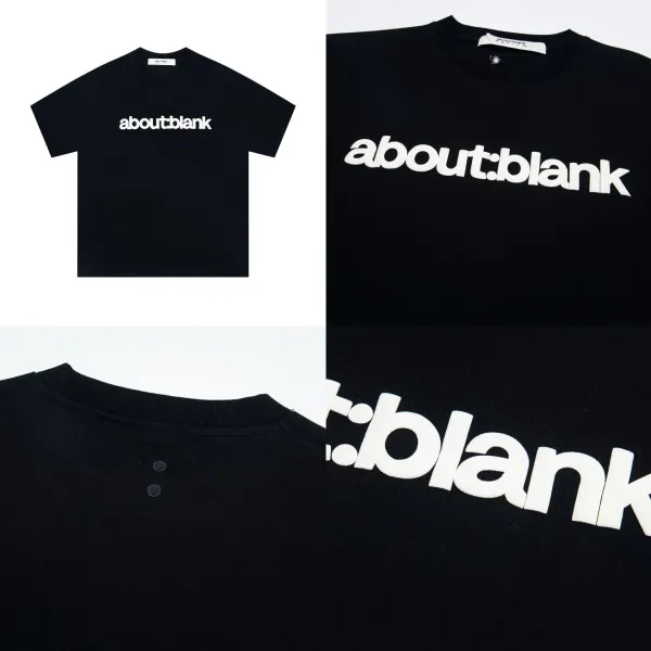 About:Blank Contemporary Minimalism Black T-Shirt - 14