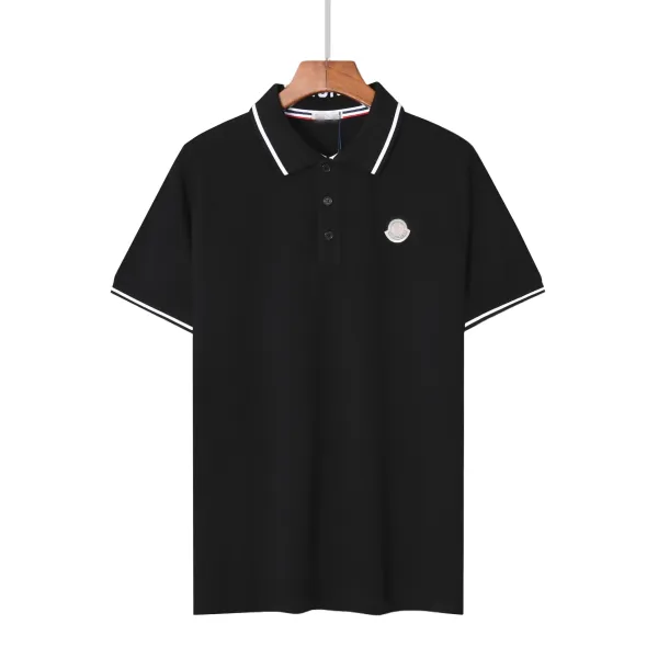 Moncler Logo Polo Green Polo Polo Shirt - 21
