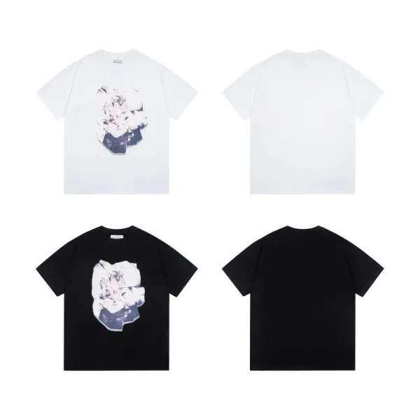 Maison Margiela Handprint Number 6 White T-Shirt - 25