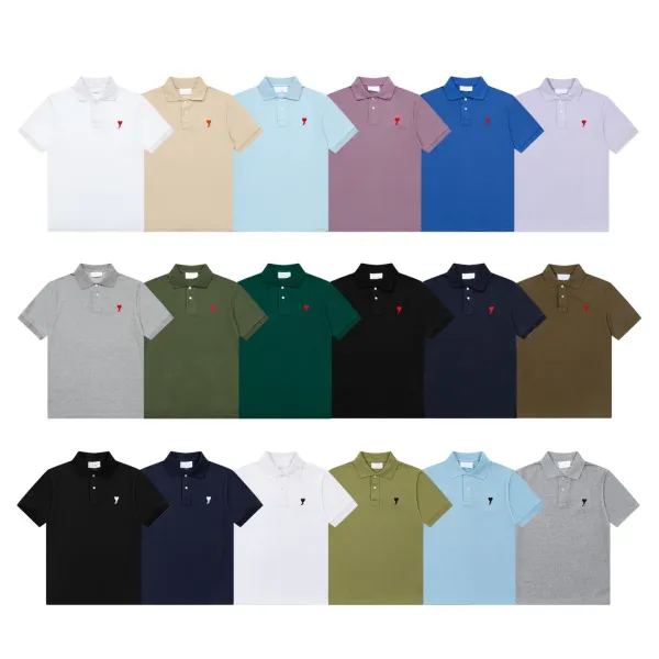 Comme des Garçons Play Heart Logo Black Polo Polo Shirt - 2