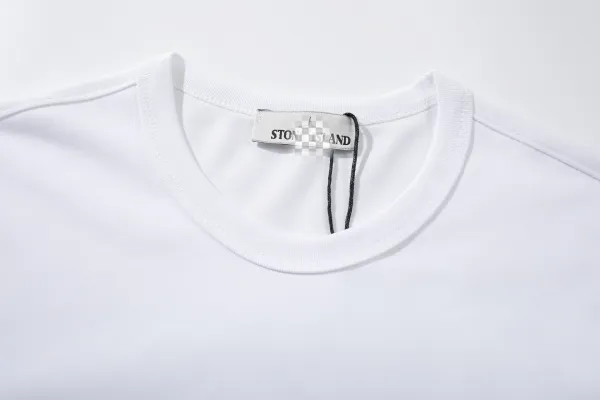 Stone Island Compass Logo T-Shirt Mint Green - 8