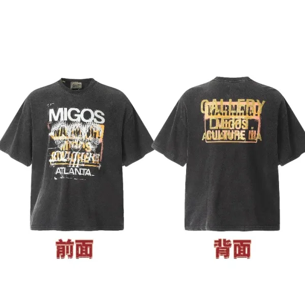 Gallery Dept Migos Atlanta Graphic Tee Black T-Shirts - 1