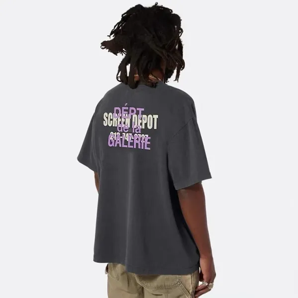 Gallery Dept Paint Splatter T-Shirt White - 5