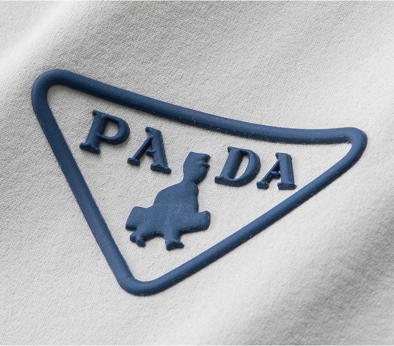 Prada Logo-Embellished Track Pants Black / White Sweatpants - 11