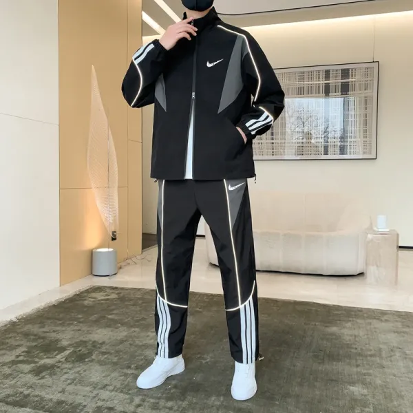 Nike Reflective Track Suit Black / White Tracksuit - 1