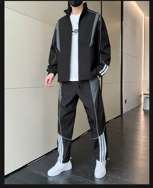 Nike Tracksuit Burgundy Black White - 20