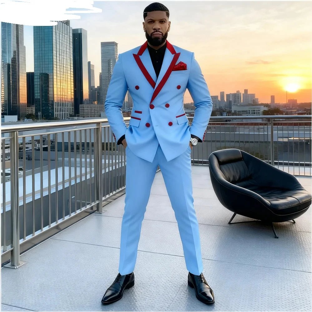 Sky Blue [Coat+Pants]