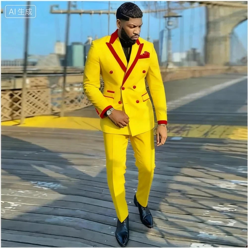 Yellow [jacket+trousers]