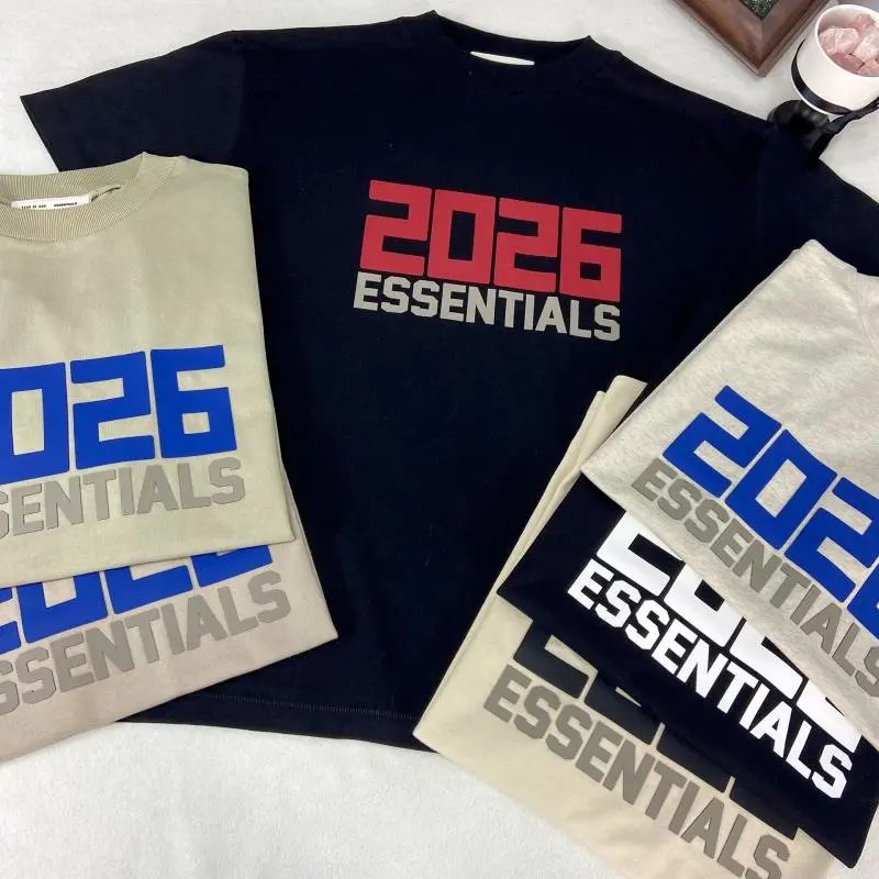 Fear of God Essentials Essentials 2026 Essentials Beige T-Shirt T-Shirts - 17