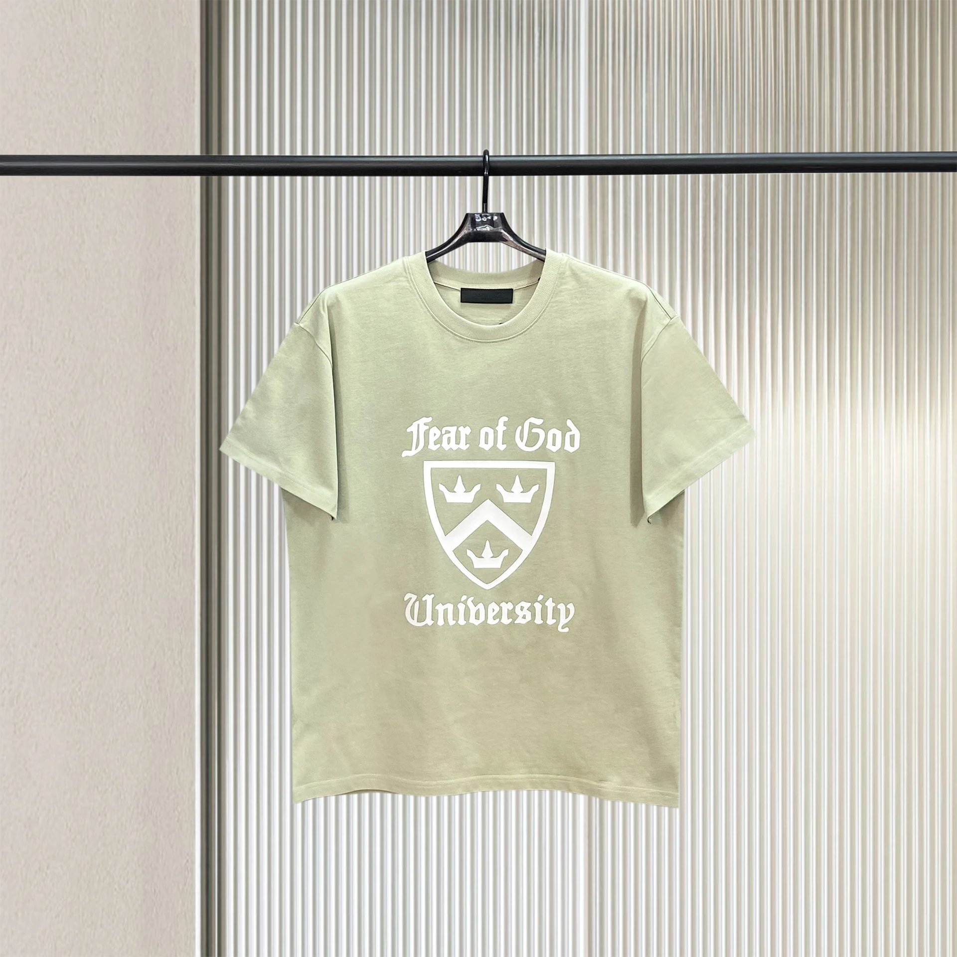 Fear of God University Beige T-Shirt - 8