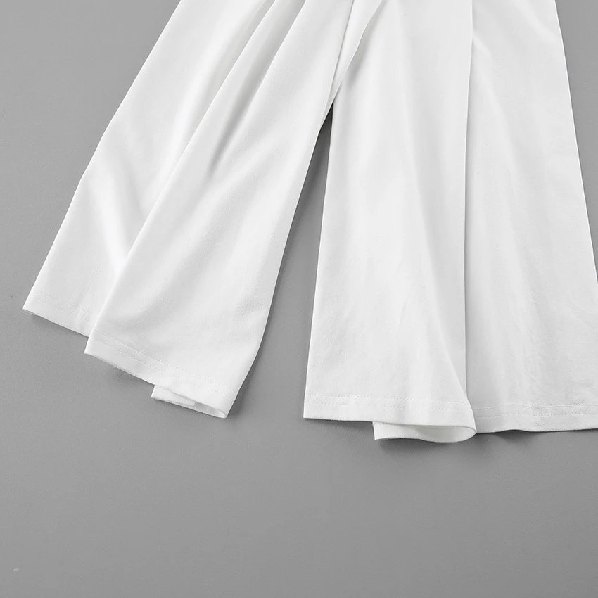 Design Solid White Fabric Swatch Clothing - 20