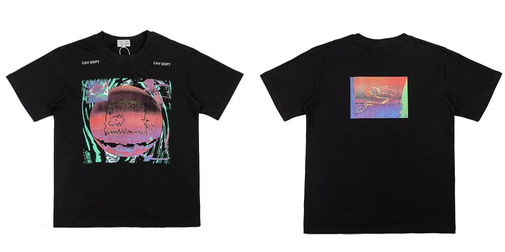 CAV EMPT Graphic Print T-Shirt Black T-Shirts