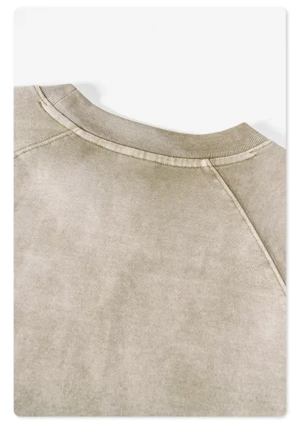 Design Beingmove Washed Black Raglan T-Shirt T-Shirts - 53