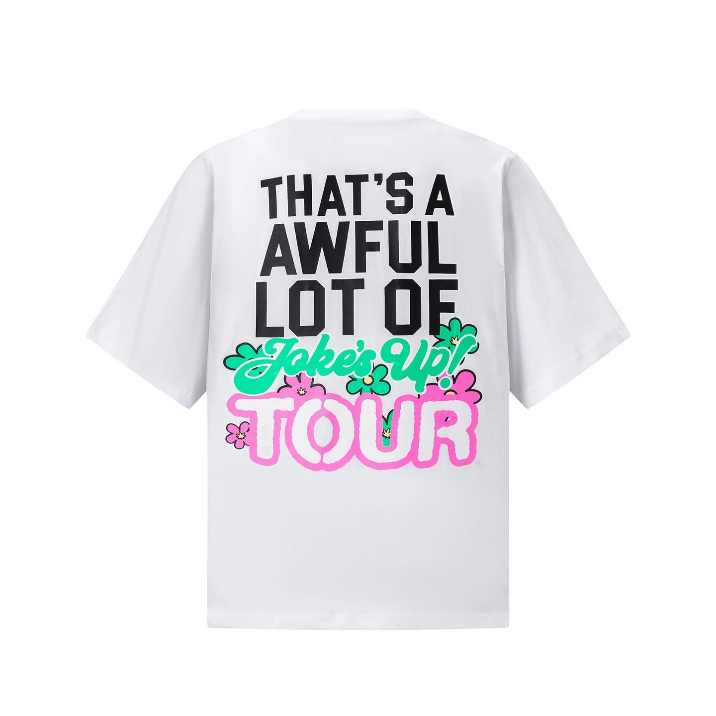 Design That's A Awful Lot Of Cough Syrup Surf Shop White Graphic T-Shirt T-Shirts - 16