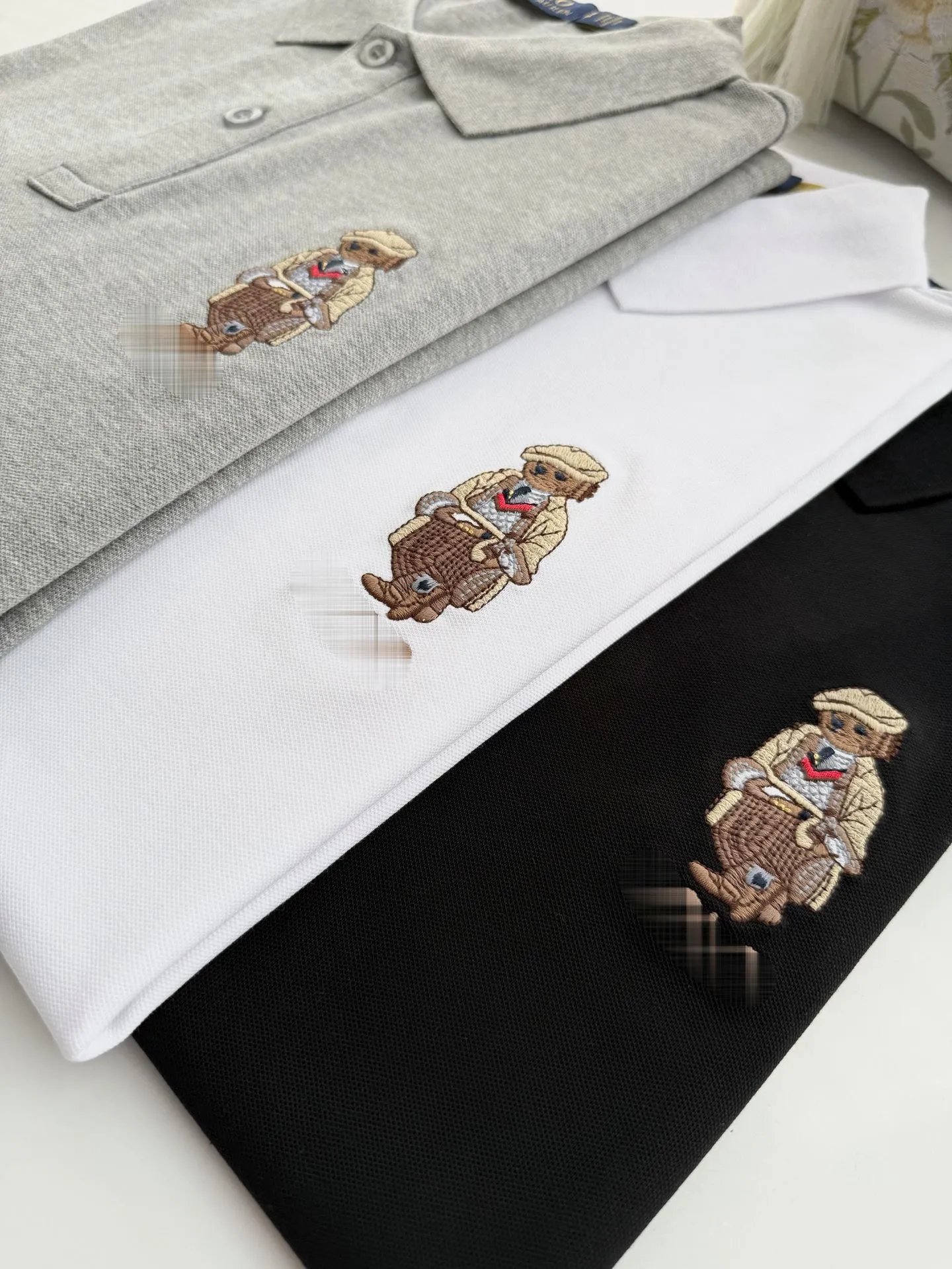 Polo Ralph Lauren Classic Fit Polo Shirt White - 3