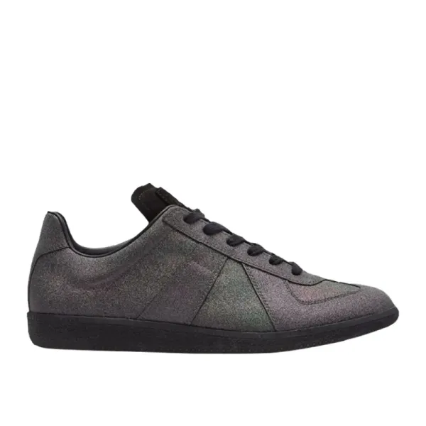 Maison Margiela Replica Sneakers Navy Blue Suede and Leather Sneakers - 16