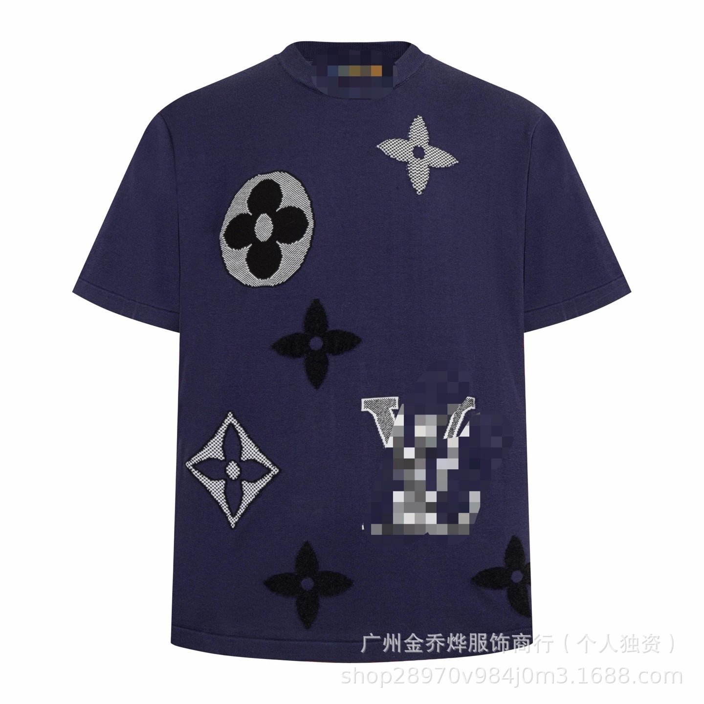 Design Mushroom Print Black T-Shirt - 19