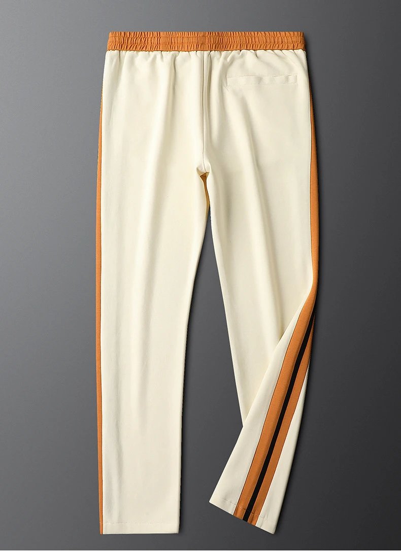 Design Sporty Stripe Set Orange Casual-Set - 14