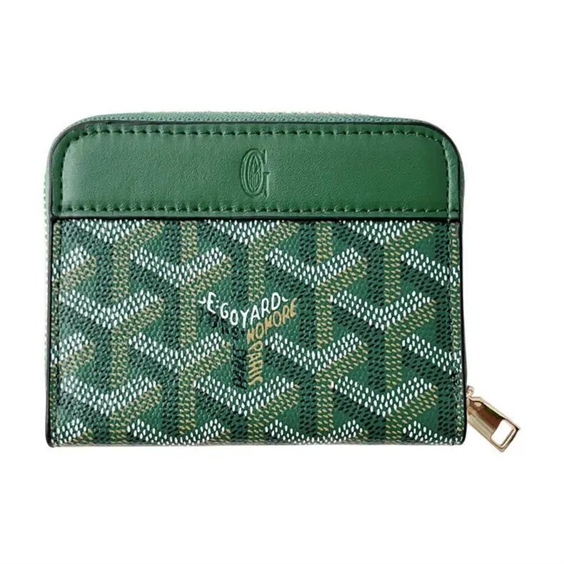 Goyard Saint Louis Mini Wallet Purple Short Wallet - 11