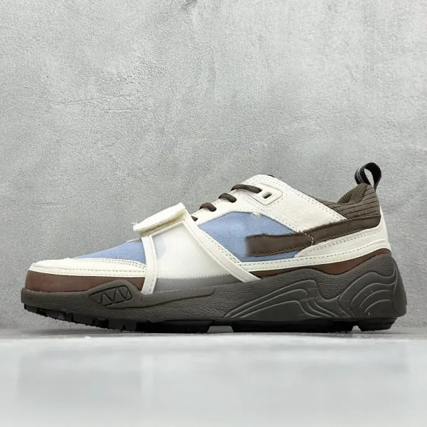 Balenciaga Track Trainer White Brown Sneakers Chunky Sneakers - 3