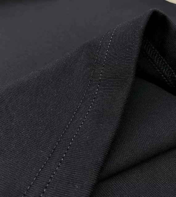 Maison Margiela Logo Print Black Crewneck Sweatshirt Sweater - 8