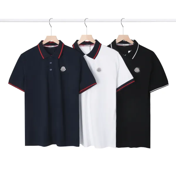 Moncler Logo Polo Green Polo Polo Shirt - 18