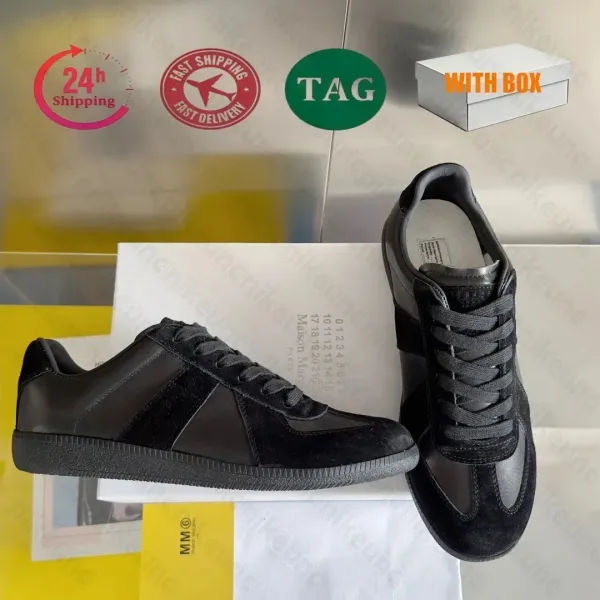 Maison Margiela Tabi Sneaker Black Suede Sneakers - 1