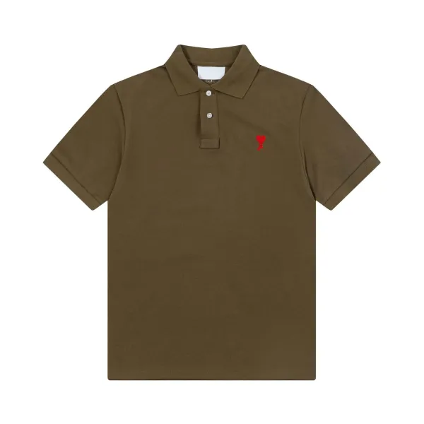 Comme des Garçons Play Heart Logo Black Polo Polo Shirt - 21