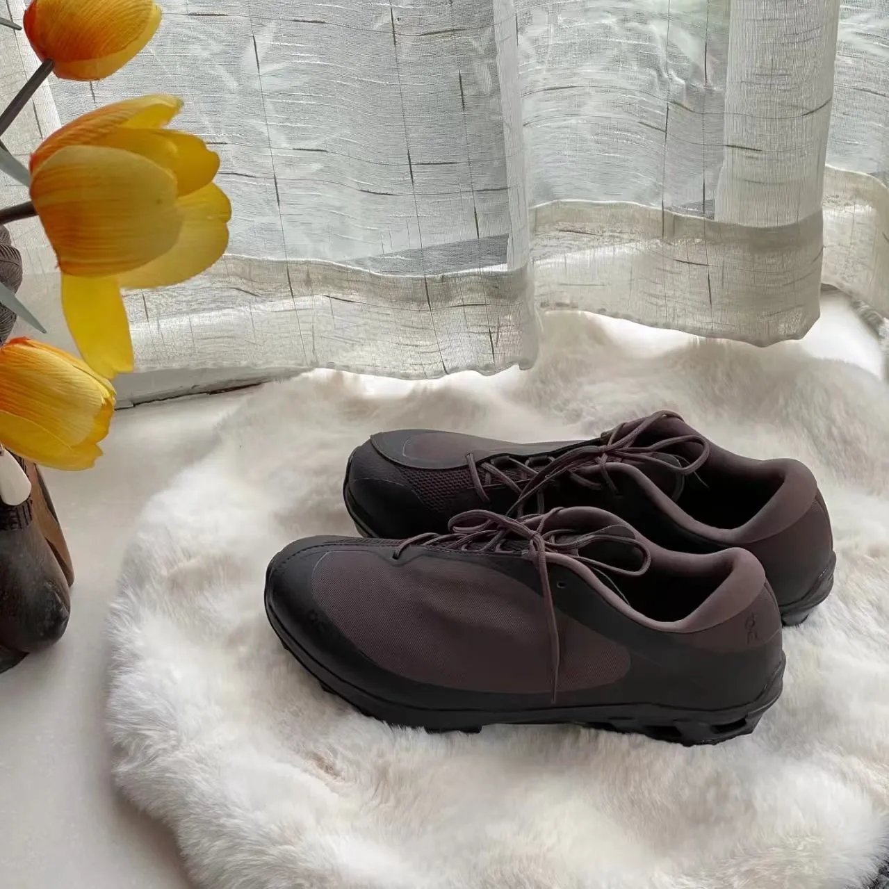 On Cloudventure Peak Brown Sneakers Running Shoes - 6