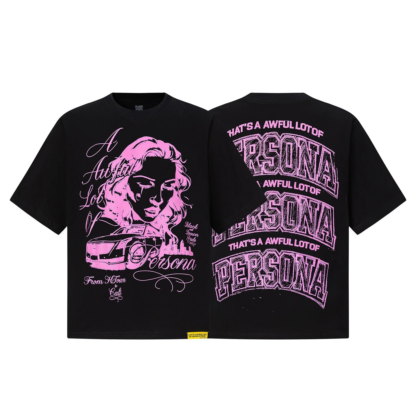 Design That's A Awful Lot Of Cough Syrup Surf Shop White Graphic T-Shirt T-Shirts - 28