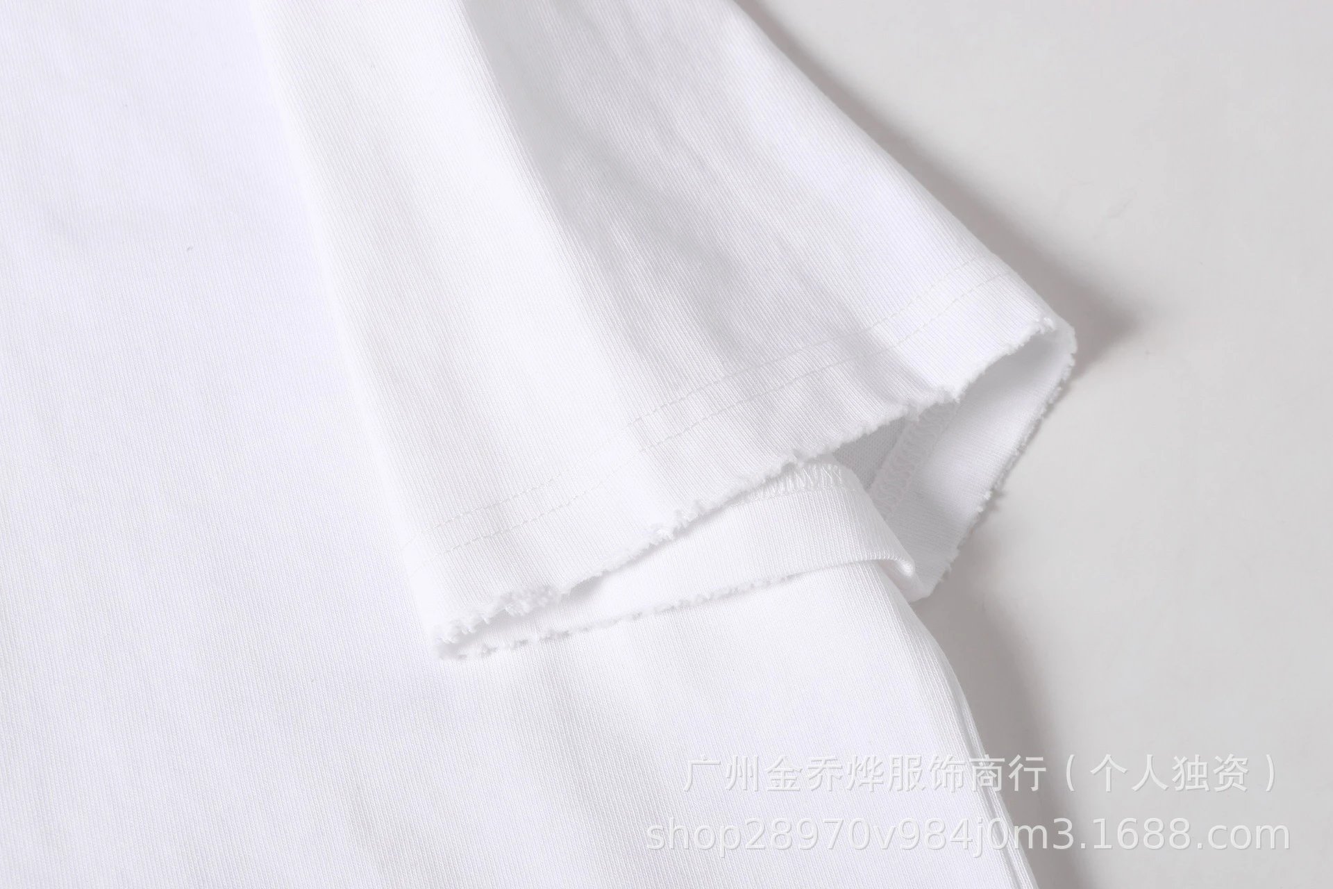 Dior Logo Embroidered White T-Shirt - 17
