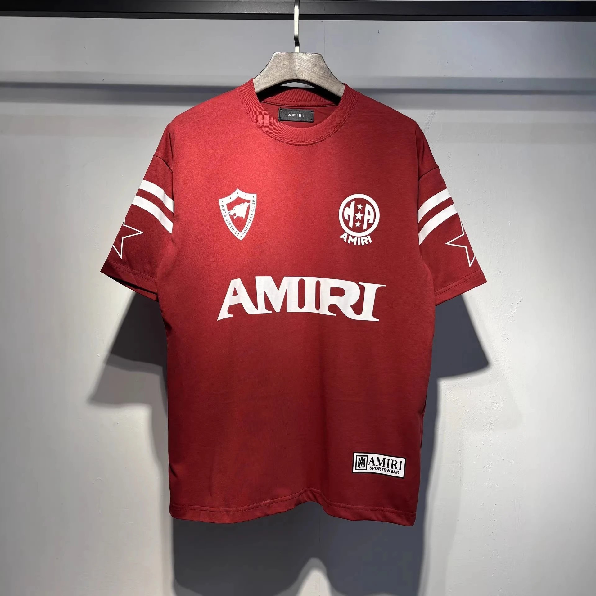Amiri Football Club Graphic T-Shirt White - 15