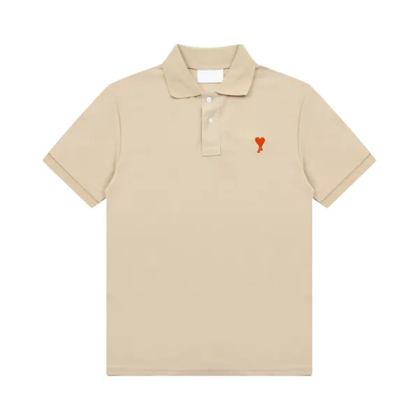 Comme des Garçons Play Heart Logo Black Polo Polo Shirt - 11