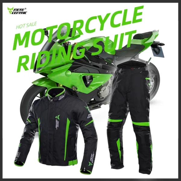 Design Moto Centric Racing Jacket Black Neon Green Jacket Outerwear.jacket - 6