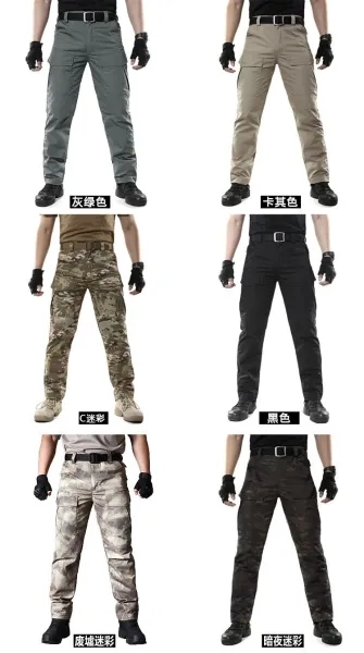 Design Tactical Cargo Pants Gray - 3