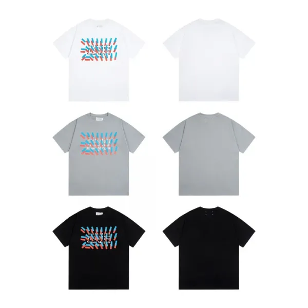 Maison Margiela Handprint Number 6 White T-Shirt - 27