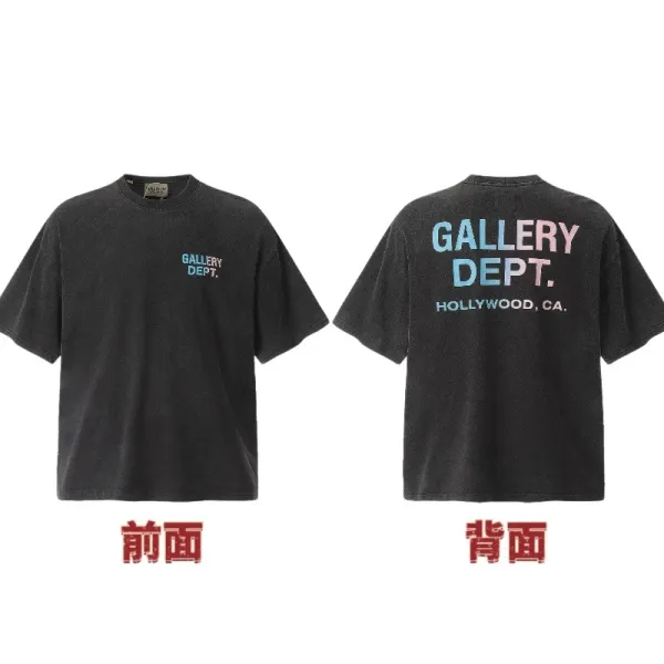 Gallery Dept. Hollywood Gradient T-Shirt Black - 1
