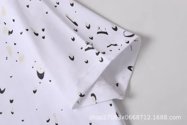 Louis Vuitton Monogram Splatter Print Black T-Shirt - 21