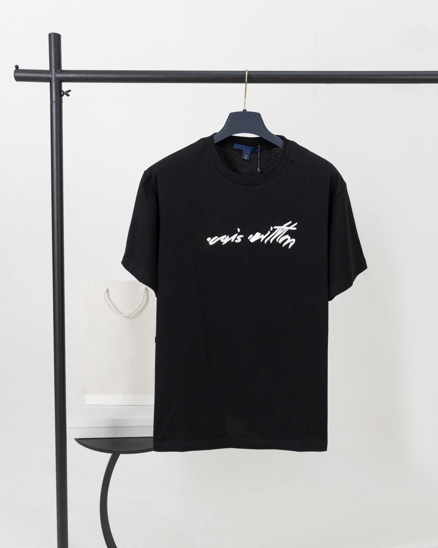Louis Vuitton x Marcelo Burlon County of Milan Monogram Knit Polo Black / Gray Polo Shirt - 19